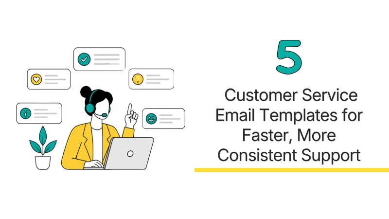 canned responses text snippets 5 Customer Service Email Templates for Faster, More Consistent Support