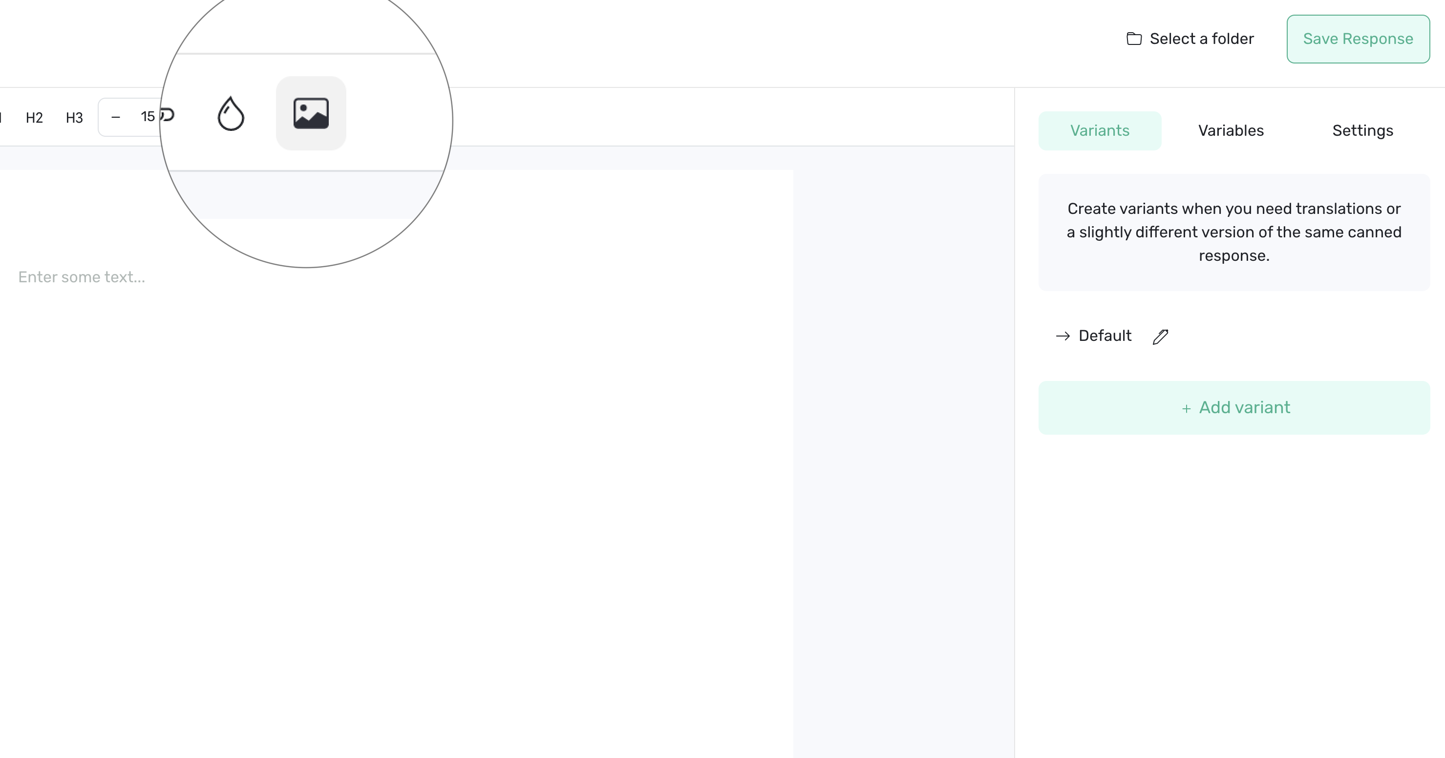 Can I insert images in my canned responses? typedesk Canned Responses