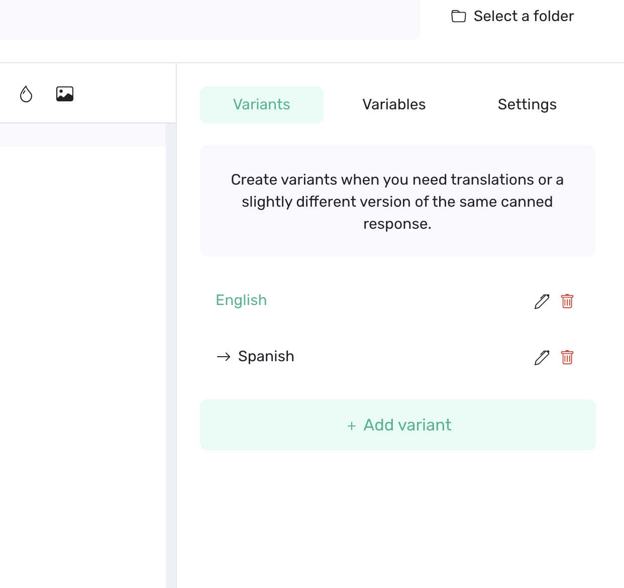 Can I translate my canned responses? typedesk Canned Responses